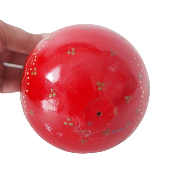 Vintage Russian Roly Poly Chime Doll - Picture 5 of 6